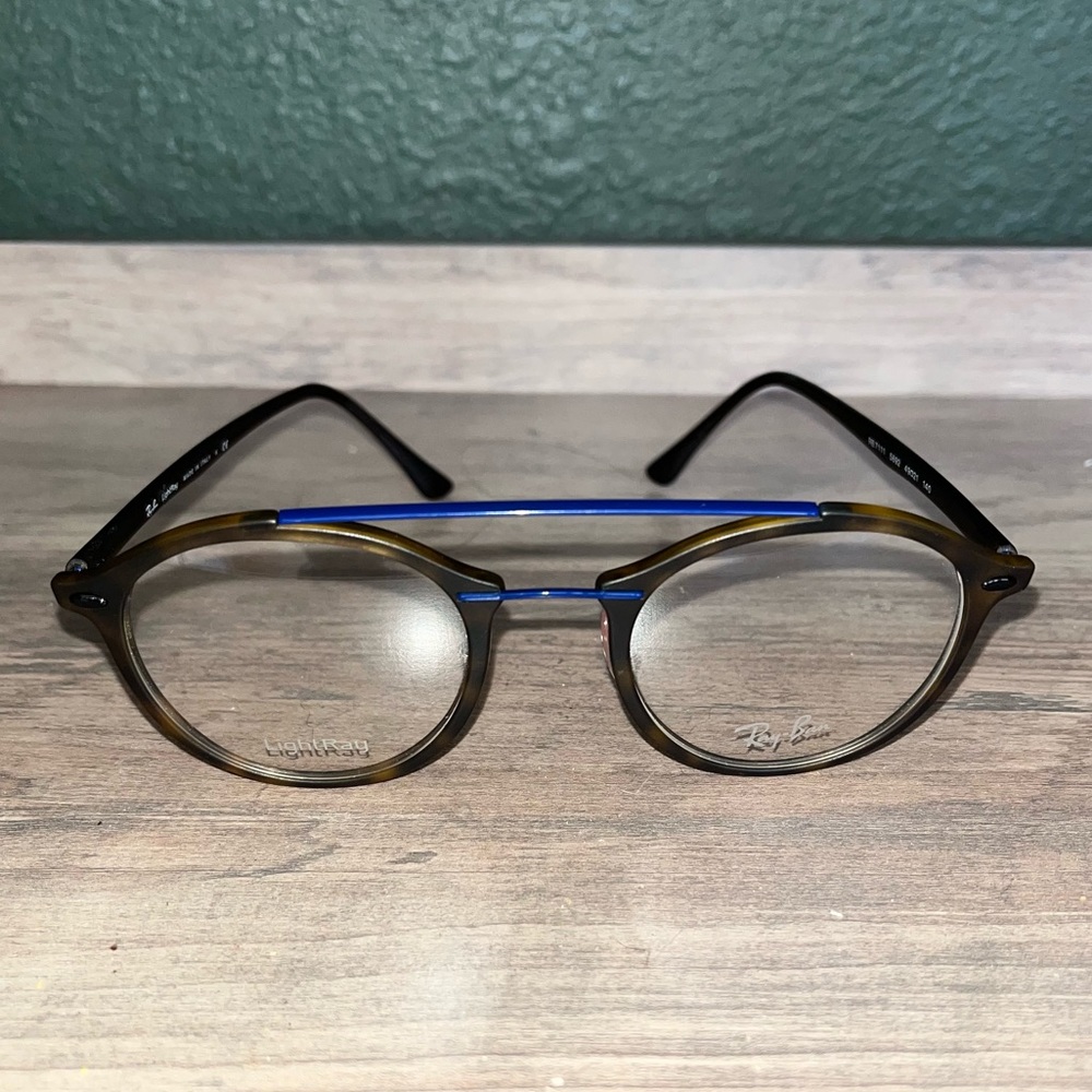 Ray-Ban LightRay Glasses Tortoise Blue